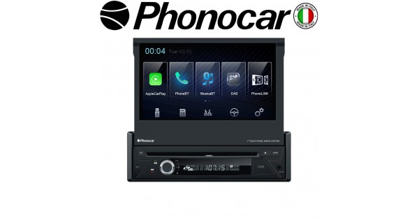 VM046 - Autoradio 1 Din Carplay DAB PHONOCAR VM046
